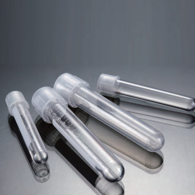 Disposable Culture Tubes, Round Bottom, Rimed,with Dual-position Cap,with Graduation